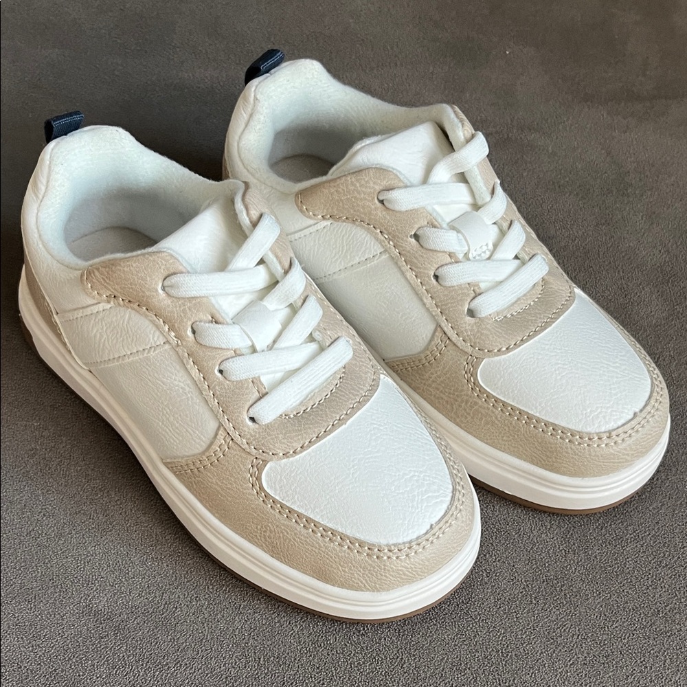 5 ⭐️ Faux Leather Sneakers for Toddler Boy